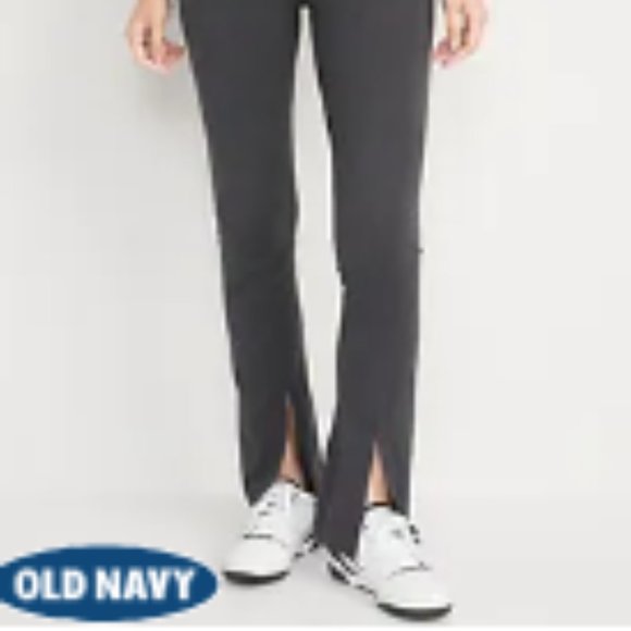 NWT High-Waisted Split-Hem Flare Leggings for Women - size XXL - Picture 1 of 2